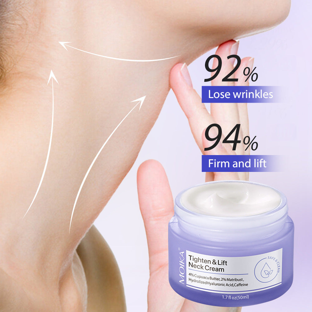 Neck Wrinkle Removal Cream Tightening Firming Fade Fine Lines Anti-Agi