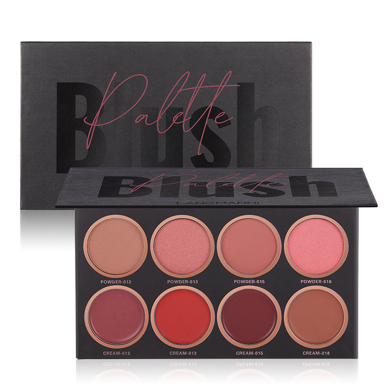 Makeup Eight-color Blush High Disc Brighten Skin Tone