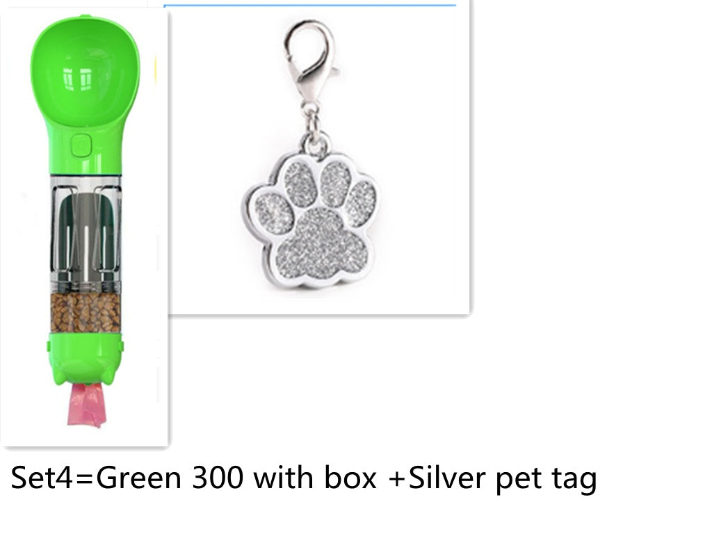 pet multifunctional water cup-Pet multifunctional water cup Going with the dog-shopluxelook.store