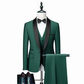 Men 3 Pieces Suit Set Men Wedding Suits Groom Tuxedos shopluxelook.store