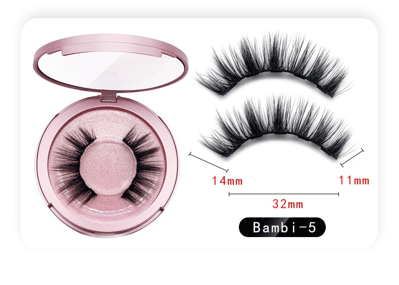 Natural Long Lasting Magnetic Liquid Eyeliner & Magnetic False Eyelash