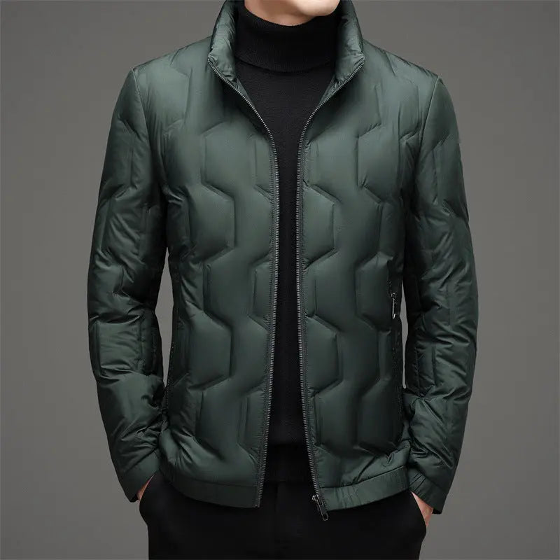 Winter Thin Stand-up Collar Down Jacket Coat shopluxelook.store