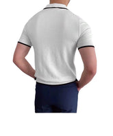 Casual Polo Collar Polo Shirt For Men shopluxelook.store