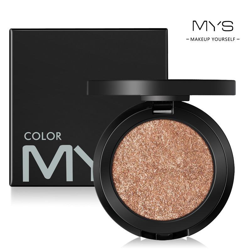 MYS Brand Face Makeup Powder 6 color Waterproof Minerals Shimmer Brigh