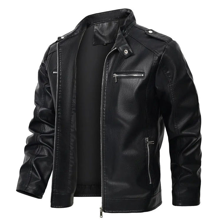 Stand Collar Motorcycle Clothing Men&