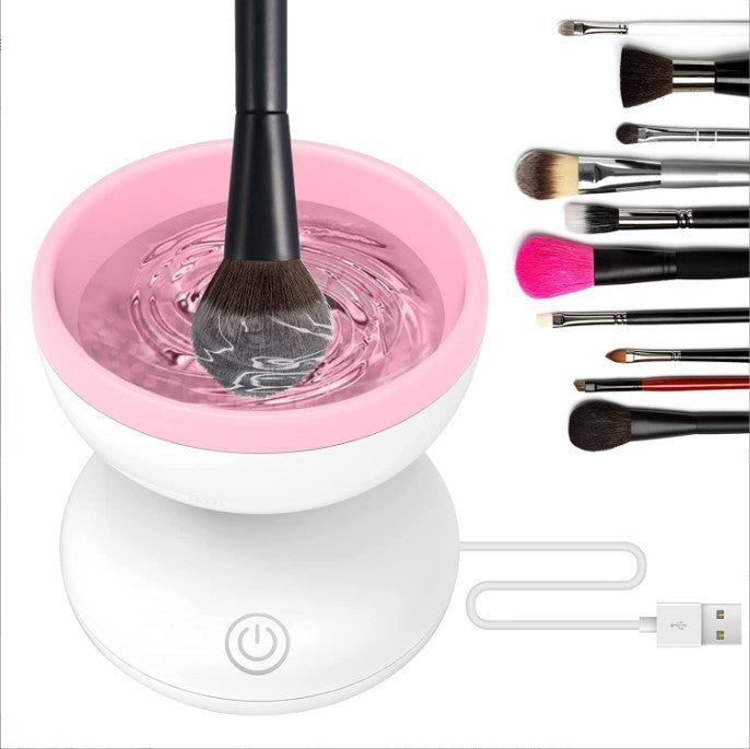 Electric Makeup Brush Cleaner Machine Portable Automatic USB Cosmetic 