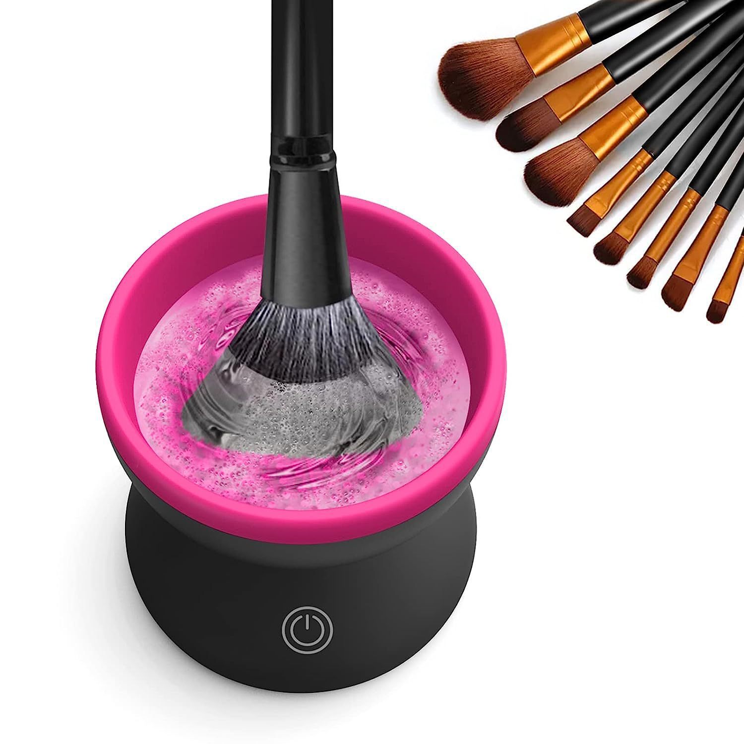 Electric Makeup Brush Cleaner Machine Portable Automatic USB Cosmetic 