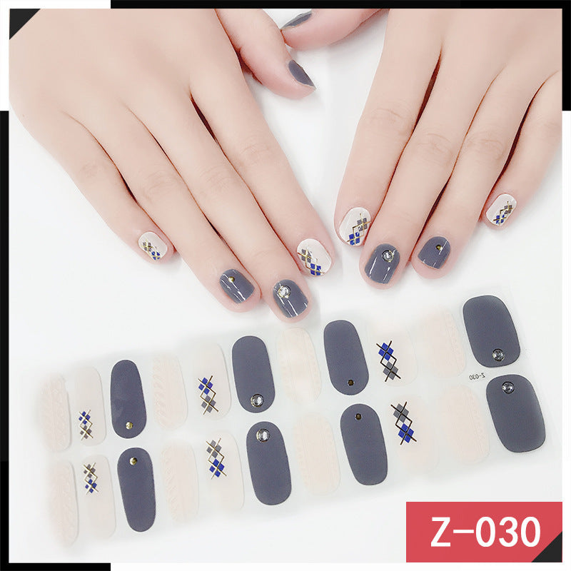 High-end nail polish nail sticker