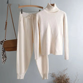 Sweater Casual Suit Pants Female Autumn And Winter Thick Thermal Knitting - shopluxelook.store