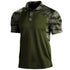 Polo Shirt Lapel Zipper Short-sleeved T-shirt Men shopluxelook.store