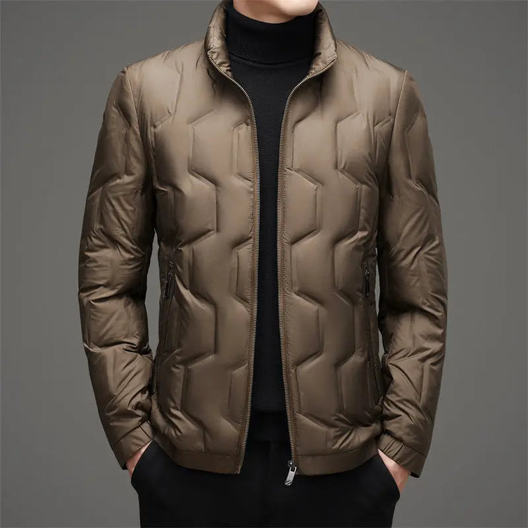 Winter Thin Stand-up Collar Down Jacket Coat shopluxelook.store