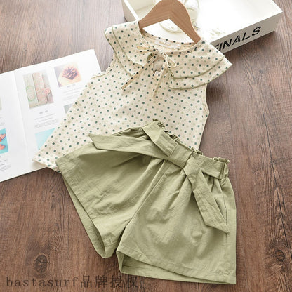 Chiffon Sling Two-piece Suit Cool Girl Suit With Hat-shopluxelook.store