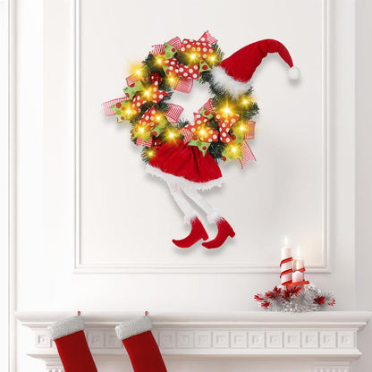 Christmas Decorative Garland Pendant Long Leg Elf Christmas Tree Decorations-shopluxelook.store