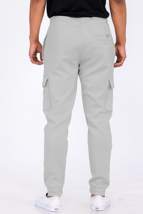 cotton blend cargo joggers-Cotton Blend Cargo Joggers-shopluxelook.store