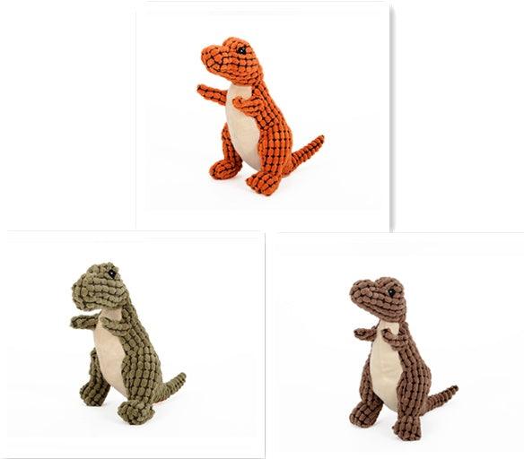 Dinosaur Pet Toys Giant Dogs Pets Interactive Dog Toys For Large Dogs Chew Toys Chihuahua Plush Stuffing Squeakers-shopluxelook.store