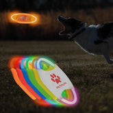 Dog Flying Discs Light Glowing LED LuminousTrainning Interactive Toys Game Flying Discs Dog Toy Pet Dog Accessories Pet Products-shopluxelook.store