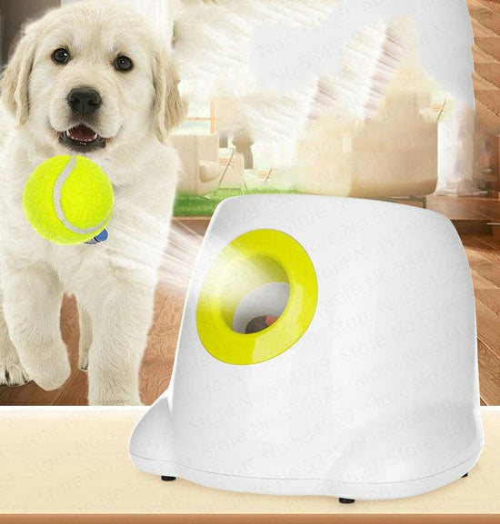 Dog Pet Automatic Interactive Ball Launcher-shopluxelook.store