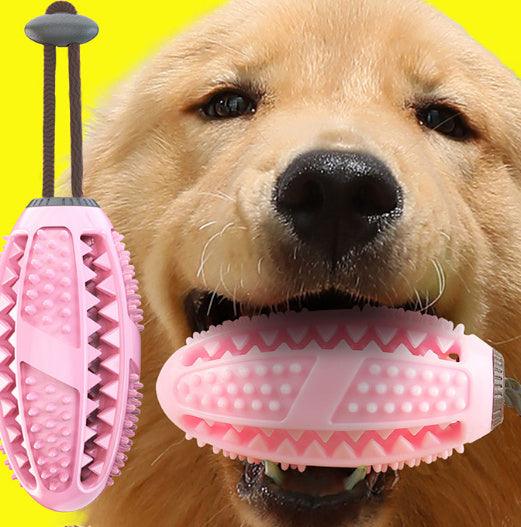 Dog Toys Silicon Suction Cup Tug Interactive Dog Ball Toy For Pet Chew Bite Tooth Cleaning Toothbrush Feeding Pet Supplies-shopluxelook.store