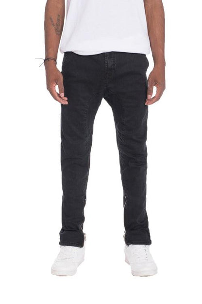 Drop Crotch Stretch Denim-shopluxelook.store