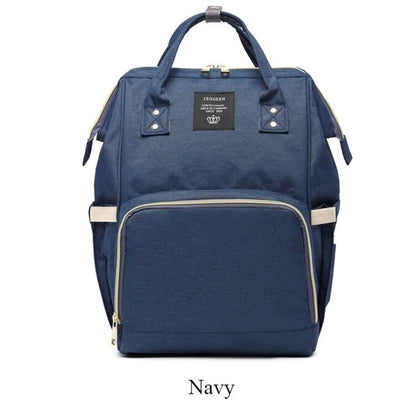 Fashion Maternity Nappy Bag - Navy