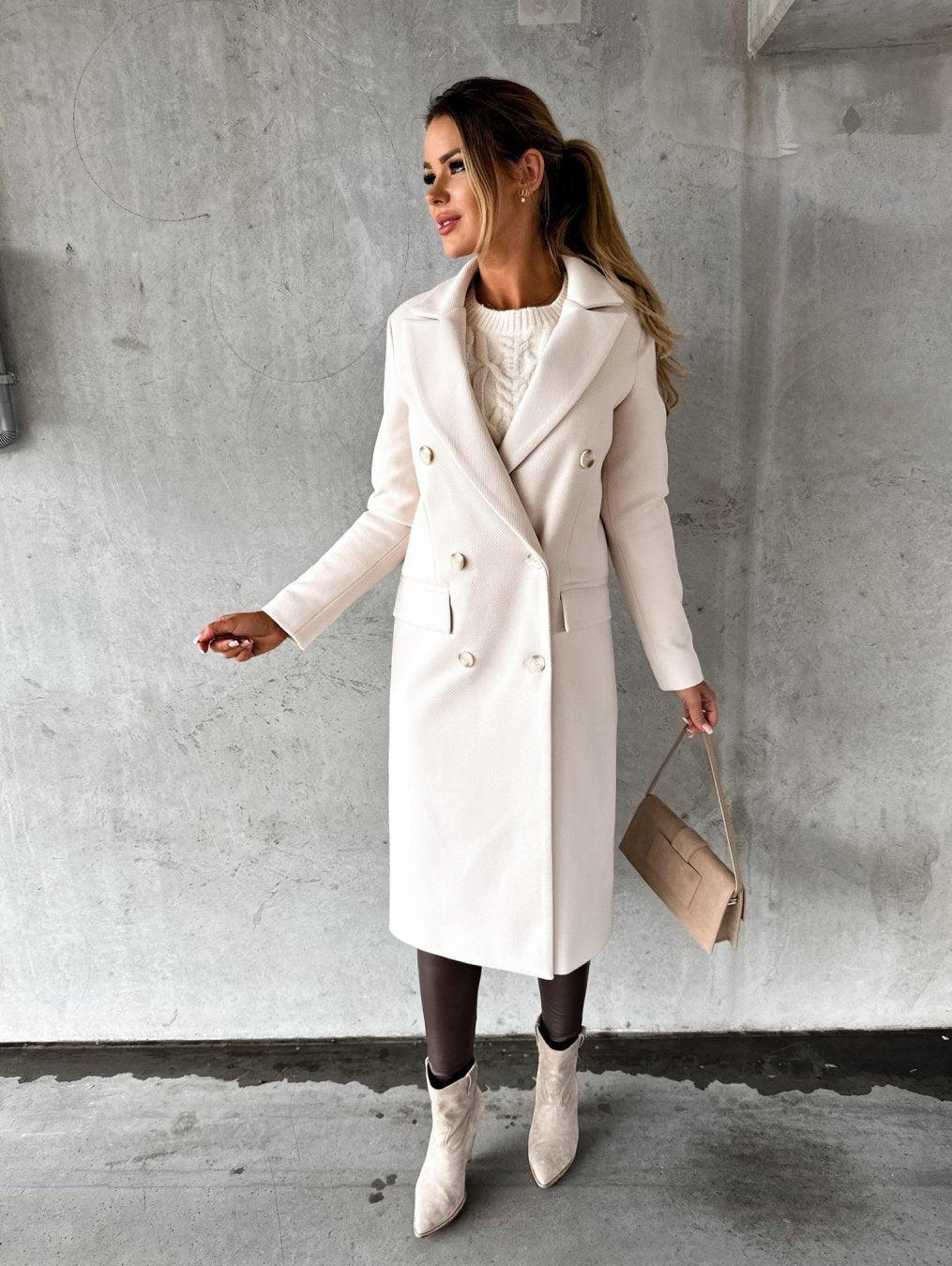 Fashion Casual Woolen Coat Women-shopluxelook.store