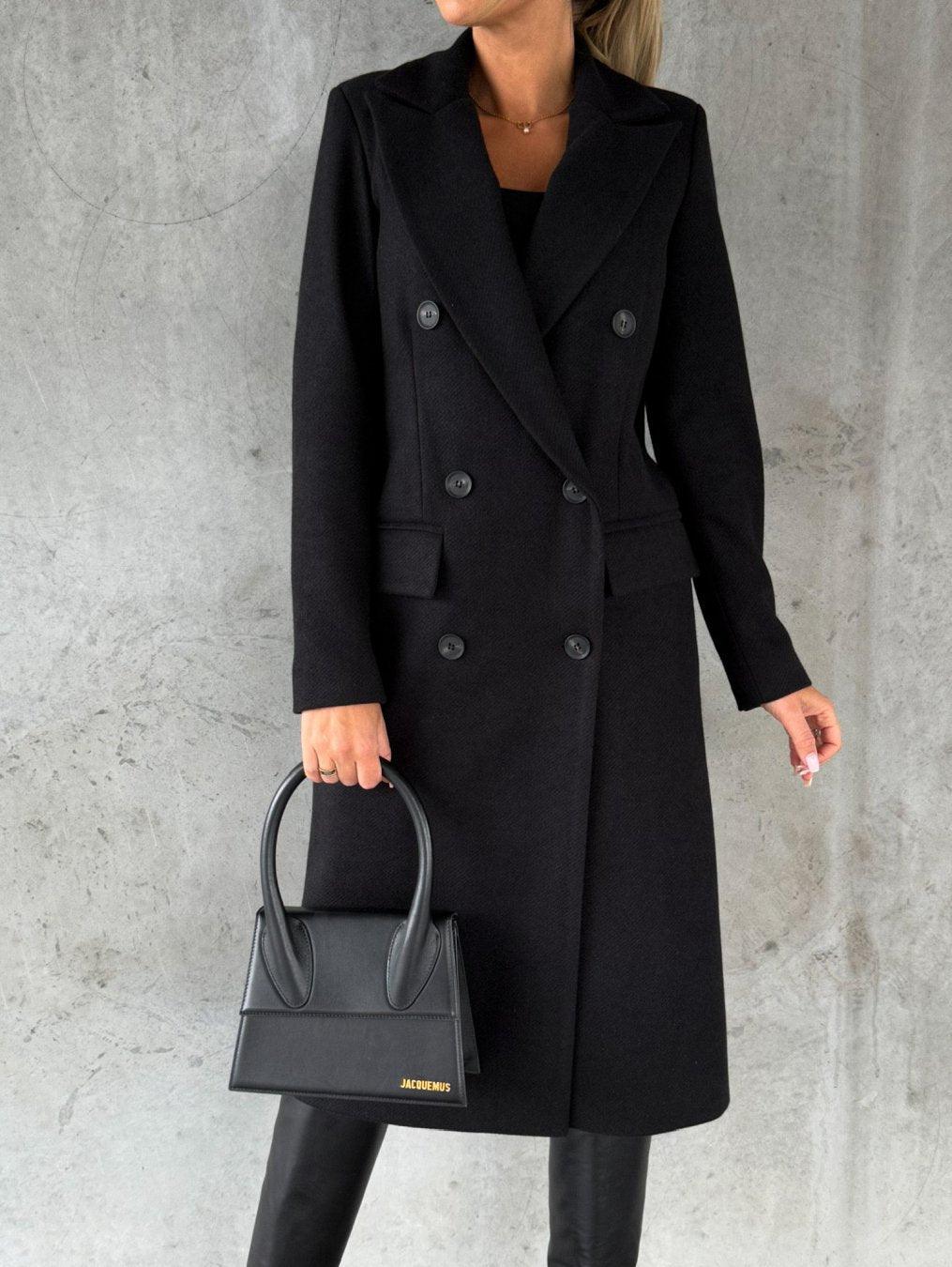 woolen coat women-Fashion Casual Woolen Coat Women-shopluxelook.store