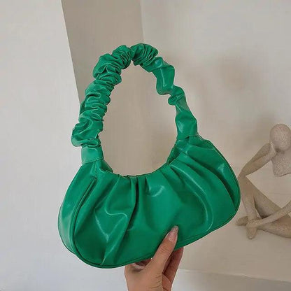 Fashion Cloud Pleated Handbags-shopluxelook.store