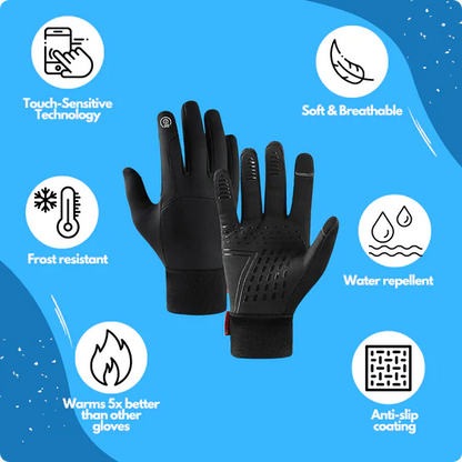 Thermal Gloves - Black / XL