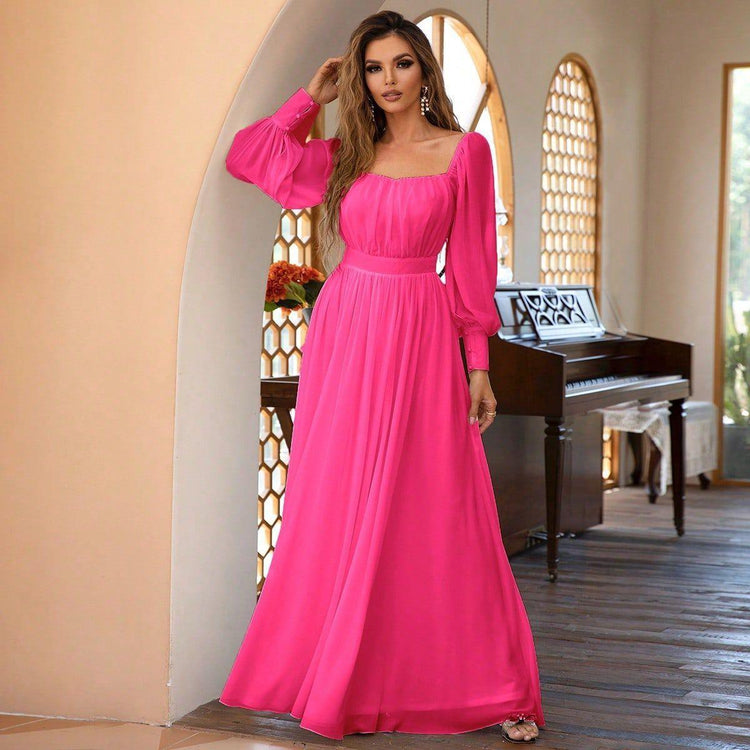 Gorgeous Simple Cute Fresh And Gentle Long Dress-shopluxelook.store