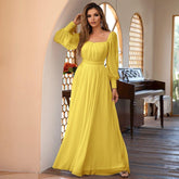 Gorgeous Simple Cute Fresh And Gentle Long Dress-shopluxelook.store