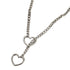 Heart O-Ring Punk Rock Cuban Long Necklace-shopluxelook.store