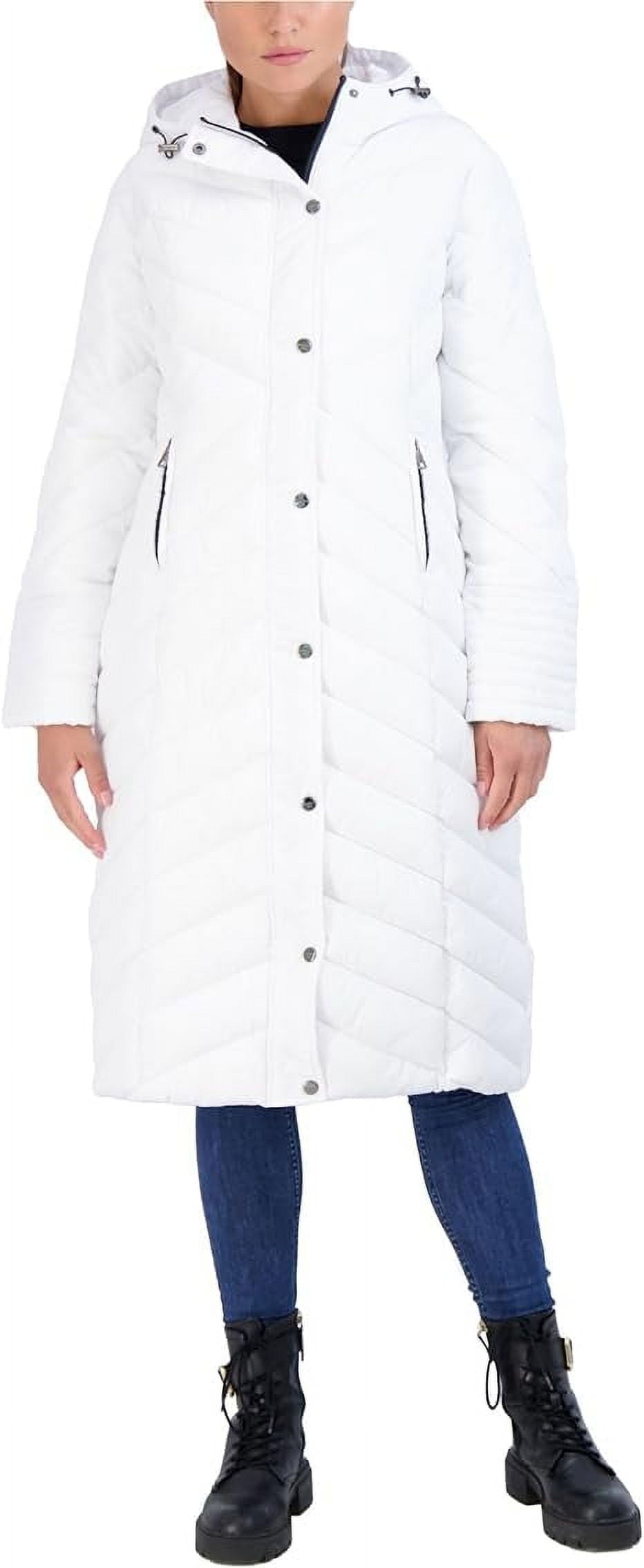 Women’S Winter Jacket – Long Length Quilted Maxi Puffer Parka Coat (S-