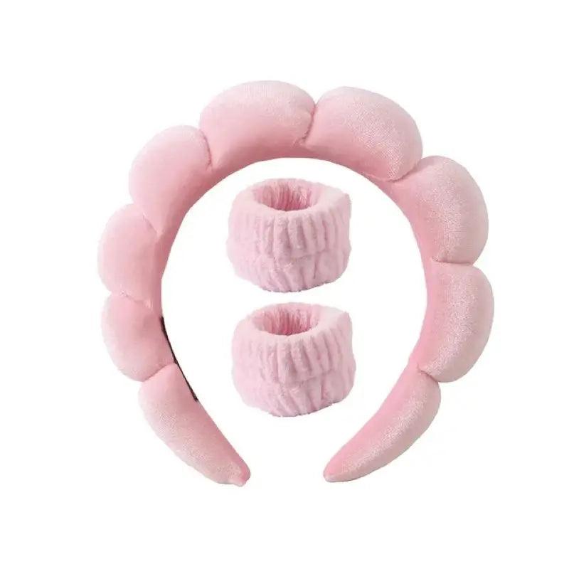 Makeup Headband Puffy Sponge Spa Head Bands