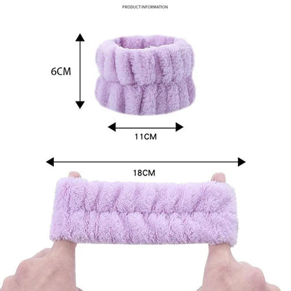 Makeup Headband Puffy Sponge Spa Head Bands-shopluxelook.store