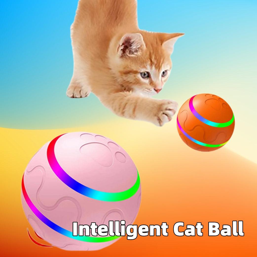 Pet New Cat Wicked Ball Toy Intelligent Ball USB Cat Toys Self Rotating Ball Automatic Rotation Ball-shopluxelook.store