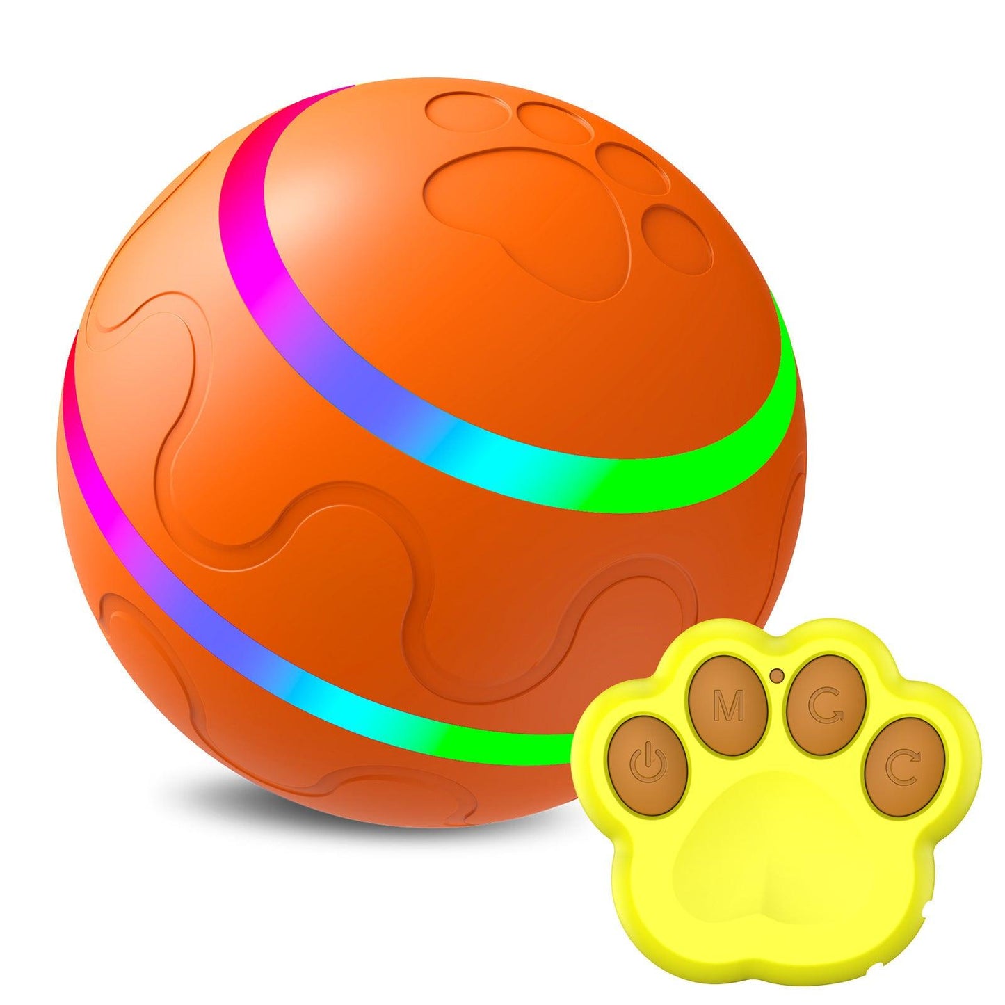 Pet New Cat Wicked Ball Toy Intelligent Ball USB Cat Toys Self Rotating Ball Automatic Rotation Ball-shopluxelook.store