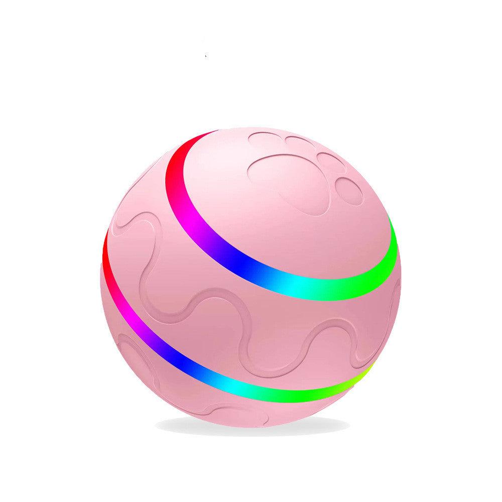 Pet New Cat Wicked Ball Toy Intelligent Ball USB Cat Toys Self Rotating Ball Automatic Rotation Ball-shopluxelook.store