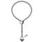 Punk Rock Cuban Heart Lock Lariat Necklace-shopluxelook.store