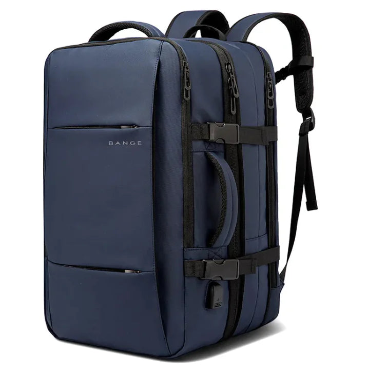 Men's Business Travel Backpack - Blue