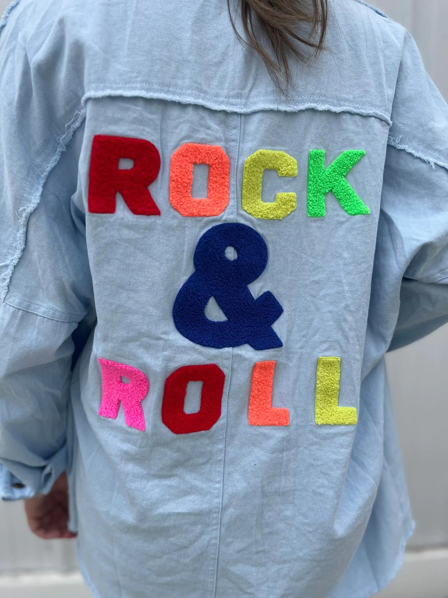 Rock & Roll Denim Button Up