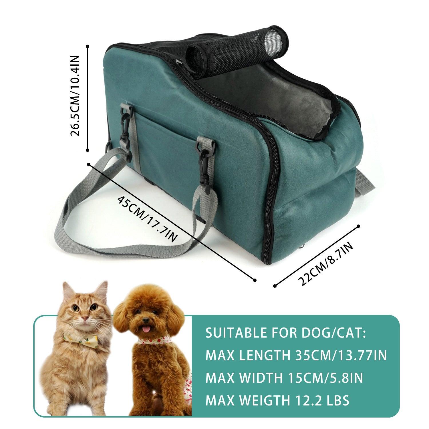 removable and washable car kennel-Removable And Washable Car Kennel Portable Car Pet Mat-shopluxelook.store