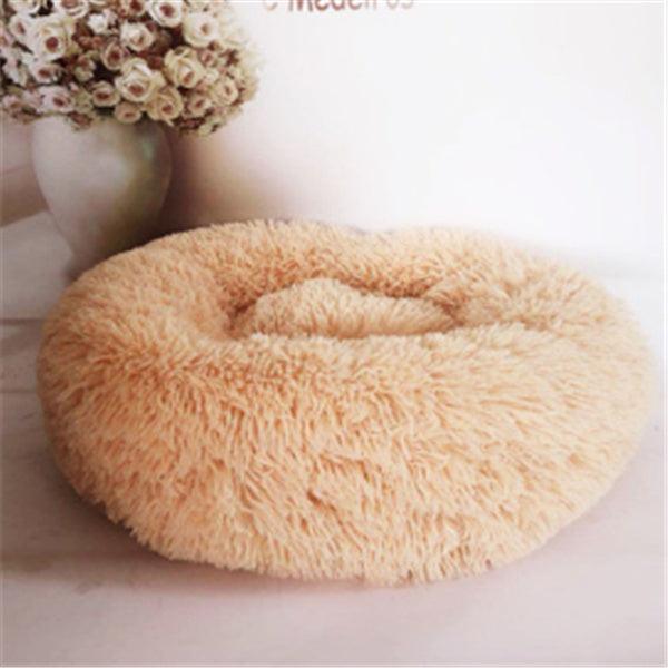 Round Long Hairy Autumn And Winter Nest Pad Cat Mattress-shopluxelook.store