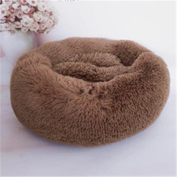 round long hairy cat mattress-Round Long Hairy Autumn And Winter Nest Pad Cat Mattress-shopluxelook.store