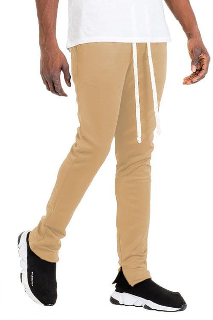 SOLID TRACK PANTS - shopluxelook.store 