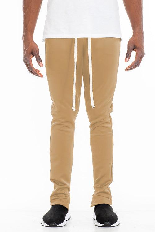 SOLID TRACK PANTS - shopluxelook.store 