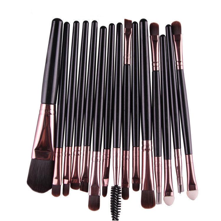 Set Of 15 Makeup Brushes-shopluxelook.store