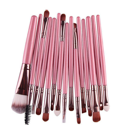 Set Of 15 Makeup Brushes-shopluxelook.store