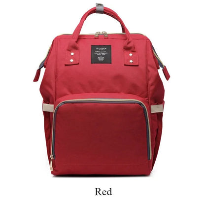 Fashion Maternity Nappy Bag - Red