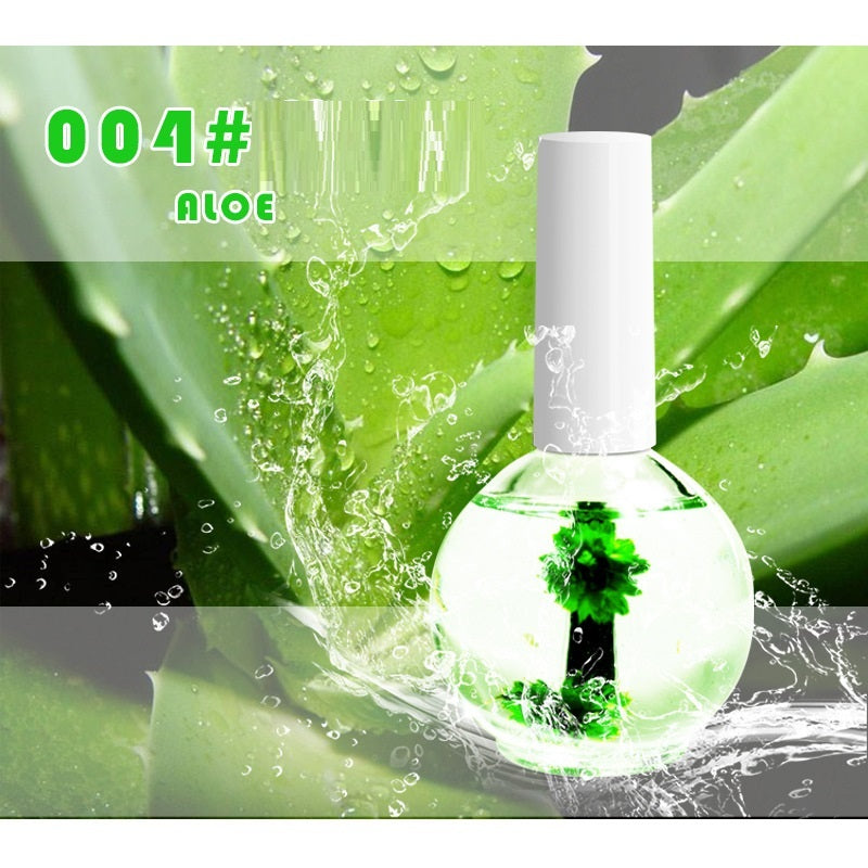 Nail Beauty Dried Flowers Nutrition Nail Treatment Oil Anti-agnail Nai