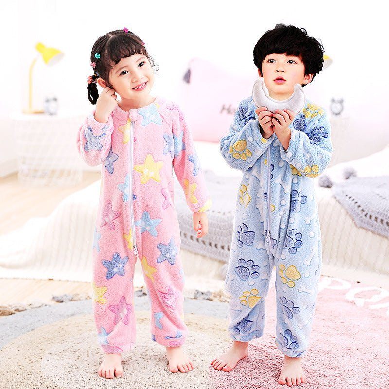 infant pajamas-Autumn and winter infant pajamas-shopluxelook.store